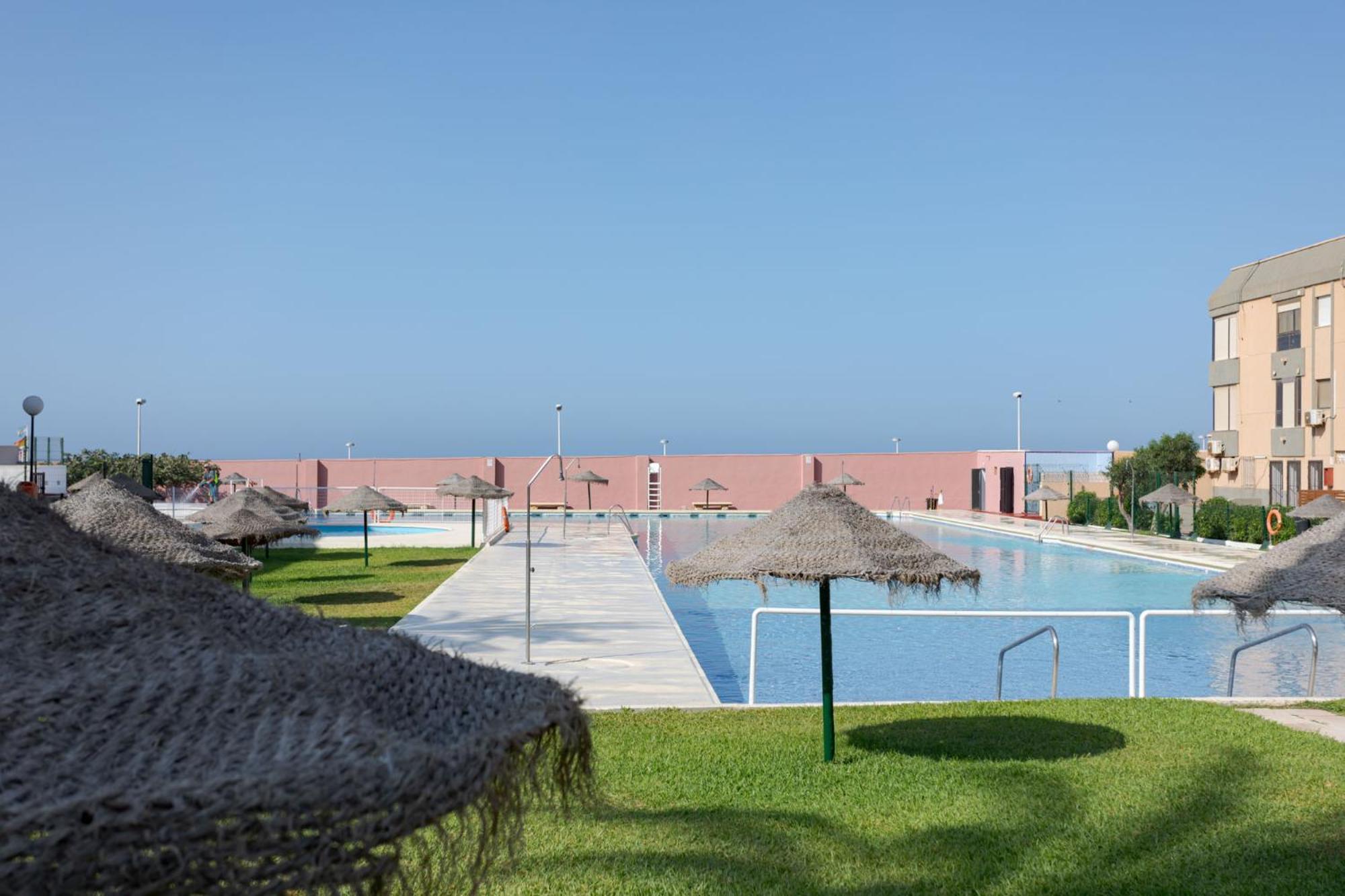 Bajo Primera Linea Playa, Retamar, Cabo De Gata, Wifi 雷塔马尔 外观 照片